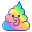Neon Poops sprite